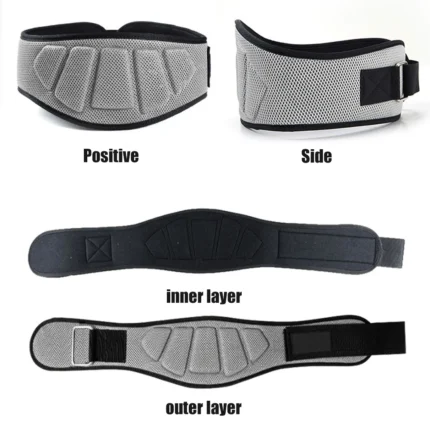 1pcs Weight Lifting Belts for Men and Women Weight Lifting Core & Lower Back Support Workout Waist Belt for Fitness,Powerlifitng - Image 4