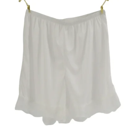 1PC Womens Silk Sleep Shorts Silky Smooth Pajama Breathable Safety Pants Summer Female Nightwear Comfortable Lace Home Underwear - Image 7