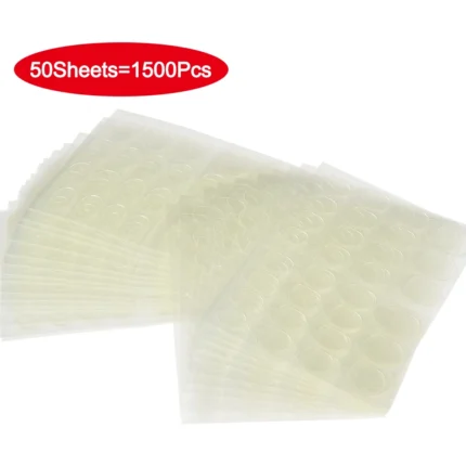 6000Pcs Double-Sided Nail Adhesive Stickers Waterproof Breathable Transparent False Nail Glue Sticker Jelly Nail Tips DIY Tools - Image 11