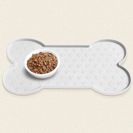 Pet Feeding Mat Silicone Dog Food Mat Anti-Slip And Waterproof Dog Bowl Mat,Thickened Dog And Cat Mat For Food And Water - Image 8