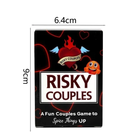 Risky Couples Super Fun Couples Game For Date Night 150 Spicy Dares  Questions For Your Partner Romantic Anniversary Card Game - Image 3