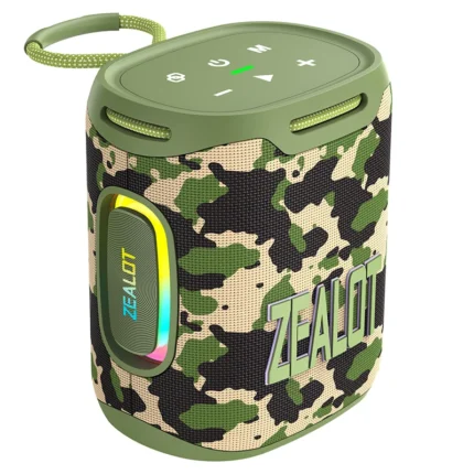 ZEALOT S122 Portable Wireless Speaker 25W Dual Pairing 6000mAh Battery Boom Bass Wireless Speaker - Image 7