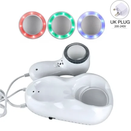 Red Blue Green 3 Light Therapy Cold Hammer Facial Skin Massage Machine Cryotherapy Ice Healing Face Care Massager Beauty Tools - Image 7