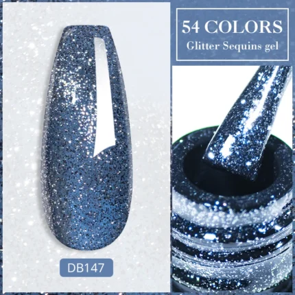 Mtssii 5ML Metallic Liner Painting Gel Chrome Gold Silver Mirror Nail Polish Super Bright Drawing Line French Nail Art Varnish - Image 77