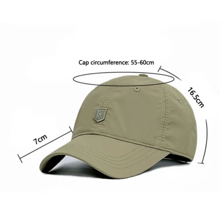 Outdoor Quick-drying Golf Fishing Hat For Women Men Summer Sun Hat Baseball Cap Casual Breathable Adjustable Sun Protection Hats - Image 3