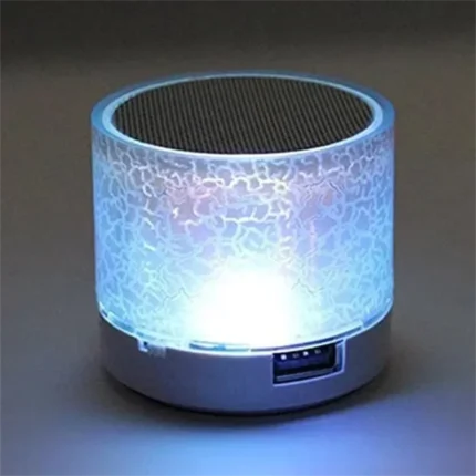 Bluetooth Mini Speaker Wireless Speaker Colorful LED TF Card USB Subwoofer Portable MP3 Music Sound Column For PC Phone - Image 5