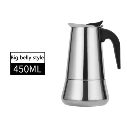 2/4/6/9 /12 cup mocha pot coffee machine espresso cup electric coffee machine latte percolator stove mocha coffee machine - Image 15