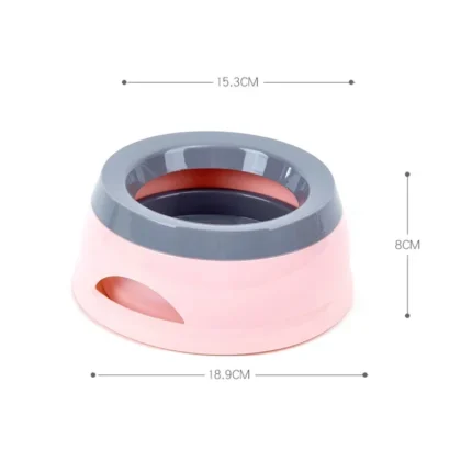 1pc Anti-splash Water Bowl For Dogs 1L Large Capacity Drinker Drinking Bowls Dog Waterer For Puppy Cat Pet Accessories - Image 7
