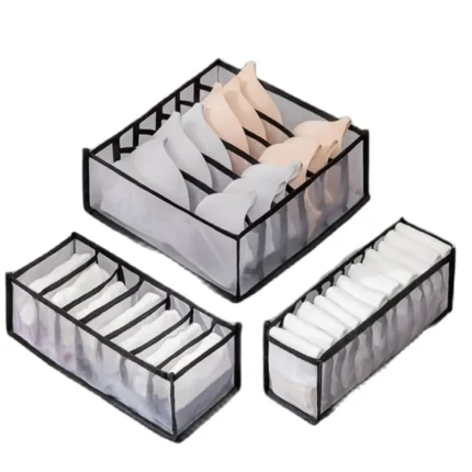 Wardrobe Clothes Organizer, Underwear storage Box For Bra  Baby Clothes Organizer,Underwear Drawer Organizer for Bedroom - Image 7