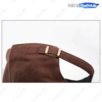 Premium Cotton Baseball Hat with 3D Letter Embroidery - Adjustable, Soft Lining, Oversize Head Design - Image 6