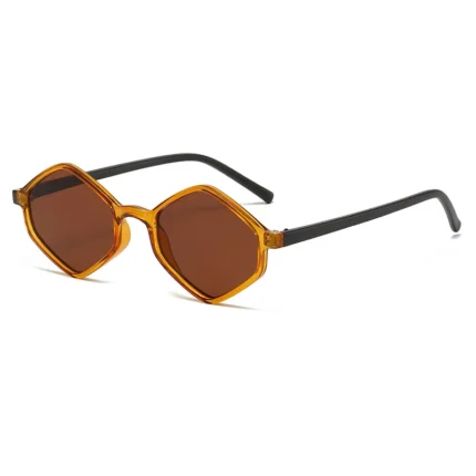 Gafas De Sol Rhombus Leopard Sunglasses Retro Black Glasses  Women Glasses Men Luxury Brand Designer Eyewear UV400 Shades 선글라스 - Image 8