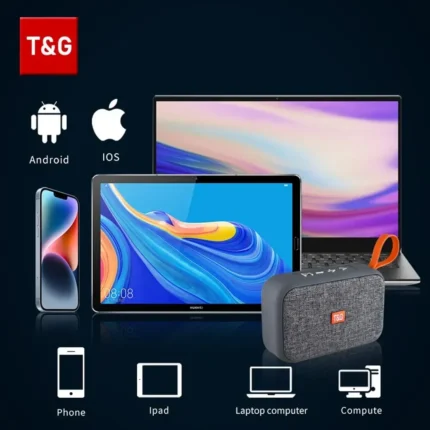 Speaker TG506 Portable Mini Wireless Soundbar Bluetooth 5.0 Outdoor Indoor HIFI Loudspeaker Support TF Card FM Radio Waterproof - Image 4