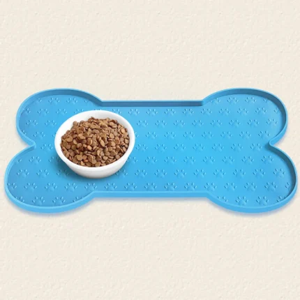 Pet Feeding Mat Silicone Dog Food Mat Anti-Slip And Waterproof Dog Bowl Mat,Thickened Dog And Cat Mat For Food And Water - Image 14