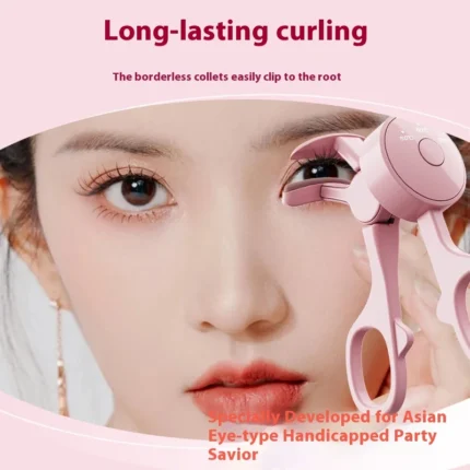 Electric eyelash curler, long-lasting styling, easy and perfect curling all day long, portable electric eyelash curler - Image 3