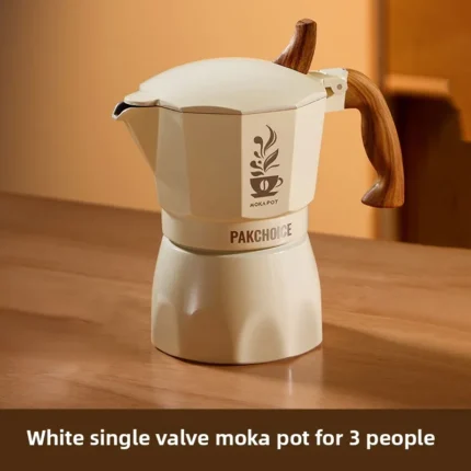 Single Valve Mocha Pot Home Small Espresso Portable Coffee Machine Hand-made Pot Coffee Set - Image 6