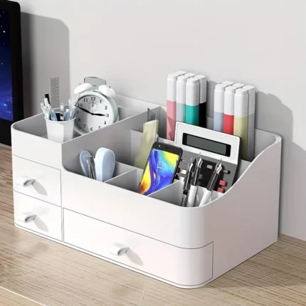 Desktop Finishing Storage Box Cosmetic Storage Box Office Supplies Tool Storage Drawer Bathroom Storage Rack Desktop Finishing - Image 6