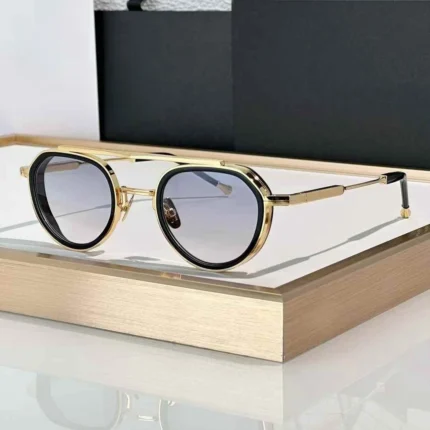 Heavy Metal Retro Oval Design Luxury Vintage Fashion Trend John Sunglasses JULIA Alloy-Acetate High Street Unisex A+ Top Quality - Image 10