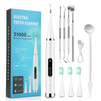 Electric Dental Scaler Calculus Remover Teeth Plaque Cleaner Teeth Whitening Dental Stone Removal 1pc Toothbrush head Oral Care - Image 12