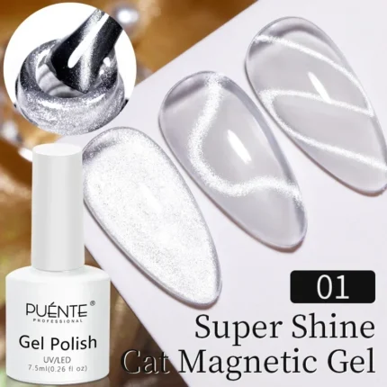 5ml Golden Silvery Metallic Painting Liner Gel Polish Chrome Mirror Effect Semi-Permanent Varnish For Stunning French Nail Art - Image 38