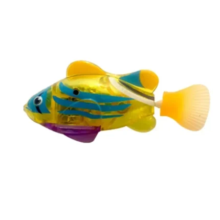 Cat Toy LED Inductive Interactive Swimming Robot Fish Toys Glowing Electric Fishs Stimulate Kitten Hunting Instinct Pet Products - Image 13