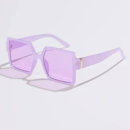 1/2pcs Vintage Large Frame Square Sunglasses Women Retro Brand Big Frame Female Sun Glasses Black Fashion Gradient Eyeglasses - Image 10