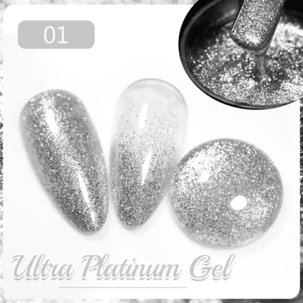 5ml Golden Silvery Metallic Painting Liner Gel Polish Chrome Mirror Effect Semi-Permanent Varnish For Stunning French Nail Art - Image 155