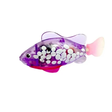 Cat Toy LED Inductive Interactive Swimming Robot Fish Toys Glowing Electric Fishs Stimulate Kitten Hunting Instinct Pet Products - Image 15