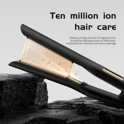 Professional Flat Iorn Straightener And Curler ceramic High Heat flat irons home Salon hair styler tools Flat Iron - Image 5