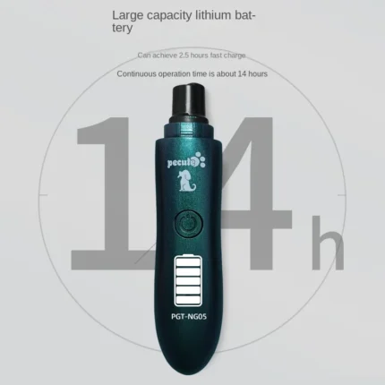 Electric Pet Nail Polisher for Small Dogs Cats Large Dogs Teddy Toys Short Gold Fur - Store Use Nail Claws Trimmer Machine - Image 5