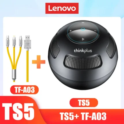 Choice Original Lenovo TS5 Bluetooth V5.3 Speaker Outdoor Long Endurance Loudspeaker Subwoofer Portable Surround Sound Player - Image 6