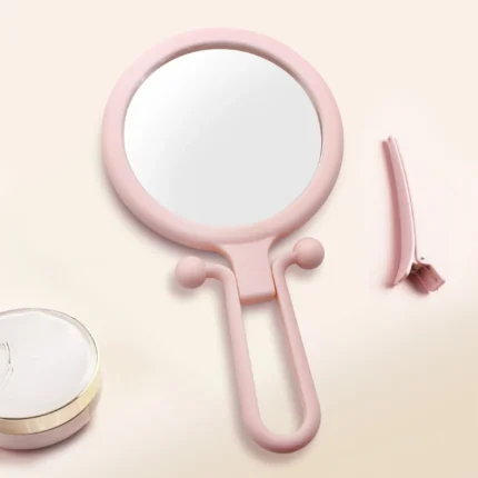 2/5/10X Magnifying Makeup Mirror Handheld Makeup  Folding Hand  Pocket Mirror Make Up Tools - Image 7