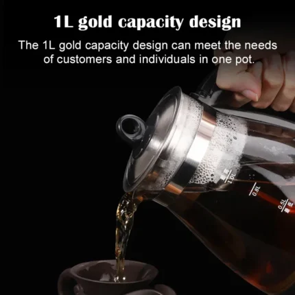 Fully automatic steam tea maker dark tea glass health pot heat preservation electric tea pot electric kettle 1L 220V - Image 3