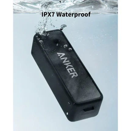 Anker Soundcore 2 Portable Wireless Bluetooth Speaker Better Bass 24-Hour Playtime 66ft Bluetooth Range IPX7 Water Resistance - Image 4