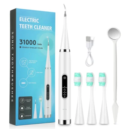 Electric Dental Scaler Calculus Remover Teeth Plaque Cleaner Teeth Whitening Dental Stone Removal 1pc Toothbrush head Oral Care - Image 11