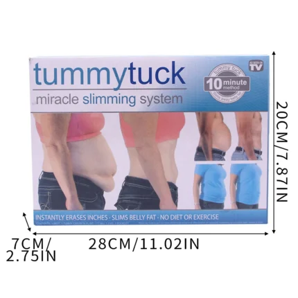 Waist Slimming Belt for Women & Men, Thermal Sweat Tummy Control Body Shaper, Postpartum Belly Fat Burner Workout Yoga Fitness - Image 4