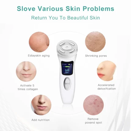 MINI HiFu 4.0 Rechargeable Ultrasound Thermal LED EMS Microcurrent Pulse Facail Lifting Skin Care Face Massage Beauty Device - Image 4