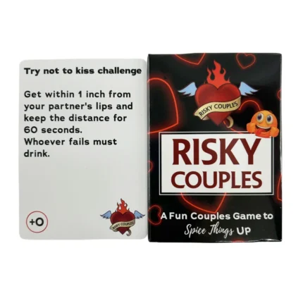 Risky Couples Super Fun Couples Game For Date Night 150 Dares Questions For Your Partner Romantic Card Game - Image 3