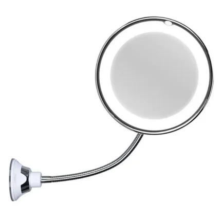 10x Magnifying Makeup Mirror 14 Led Lighted Flexible Mirrors Touch Screen Vanity Mirror Portable Dressing Table Cosmetic Mirrors - Image 14