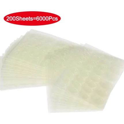 6000Pcs Double-Sided Nail Adhesive Stickers Waterproof Breathable Transparent False Nail Glue Sticker Jelly Nail Tips DIY Tools - Image 14