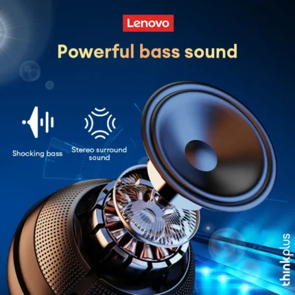 Choice Original Lenovo TS5 Bluetooth V5.3 Speaker Outdoor Long Endurance Loudspeaker Subwoofer Portable Surround Sound Player - Image 3
