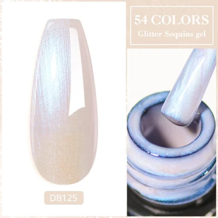 Mtssii 5ML Metallic Liner Painting Gel Chrome Gold Silver Mirror Nail Polish Super Bright Drawing Line French Nail Art Varnish - Image 79