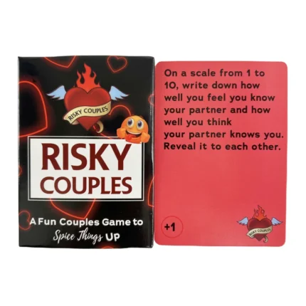 Risky Couples Super Fun Couples Game For Date Night 150 Dares Questions For Your Partner Romantic Card Game - Image 2