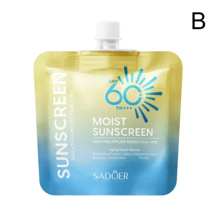 High SPF Sunscreen Lotion SPF50+ UV Protection Non-Greasy Face & Body Moisturizing Refreshing Facial Sunscreen Skin Care - Image 9