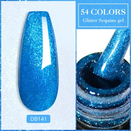 Mtssii 5ML Metallic Liner Painting Gel Chrome Gold Silver Mirror Nail Polish Super Bright Drawing Line French Nail Art Varnish - Image 72