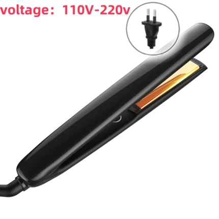 The new hair straightener uses a plywood for both wet and dry use and curling irons to curl straight hair without damaging the h