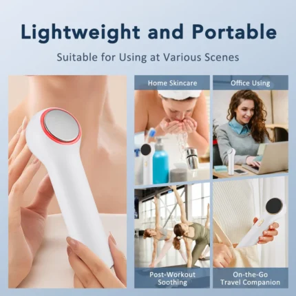 Portable Face Massager Face Lifting Machine Skin Care Photon Therapy Hot and Cold Compress Shrink Pores Anti Wrinkle Beauty - Image 6