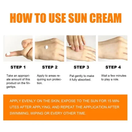Sunscreen SPF 90 Sunblock Skin Protective Cream Oil-control Bleaching Face Moisturizer Sun Cream for Face Body Skincare - Image 5