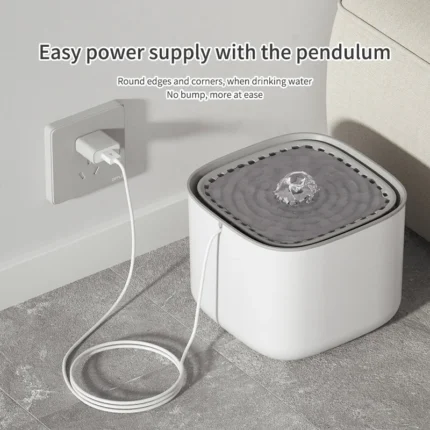 3L Cat Water Fountain Auto Recirculate Filter Large Capacity Filtring Cat Water Drinker USB Electric Mute Cats Water Dispenser - Image 3
