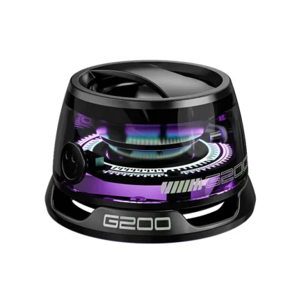 Portable Bluetooth Speaker HECATE G200 RGB Lighting Magnetic Speaker Bluetooth 5.3 Mini Sound Box 7 Hours Playback Phone Holder - Image 6