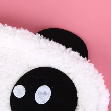 Health Care Tools Cute Face White Panda Eye Mask Eyeshade Shading Sleep Cotton Goggles Eye Mask Sleep Mask Eye Cover 3 Styles - Image 6